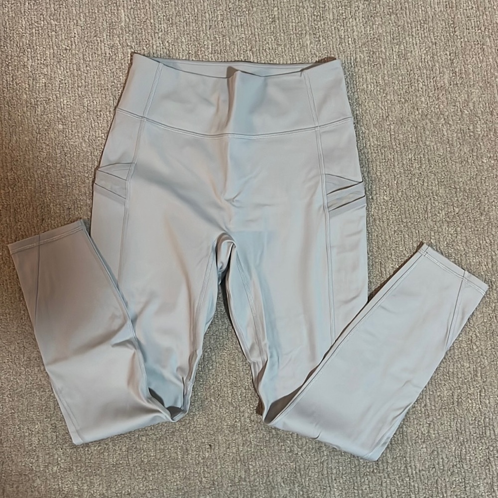 Blue Grey Fabletics Leggings